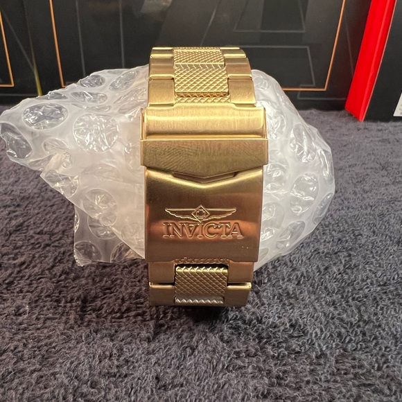 Invicta Speedway Men’s Watch-46mm MOD-48934 Gold & Black Dial (NWT) - Picture 6 of 11